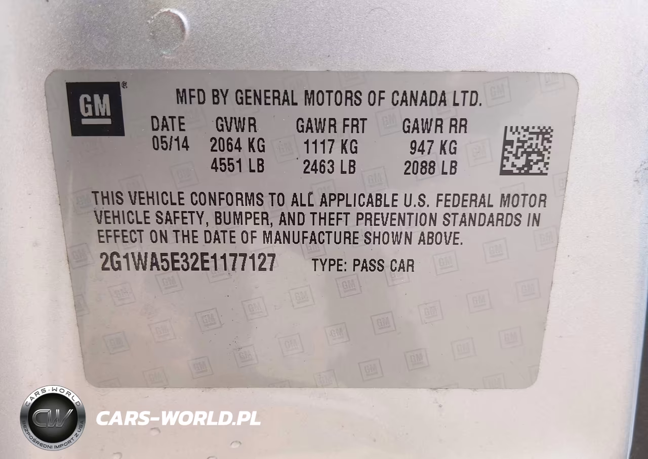 2014 Chevrolet Impala Limited Ls VIN:2G1WA5E32E1177127 - 9