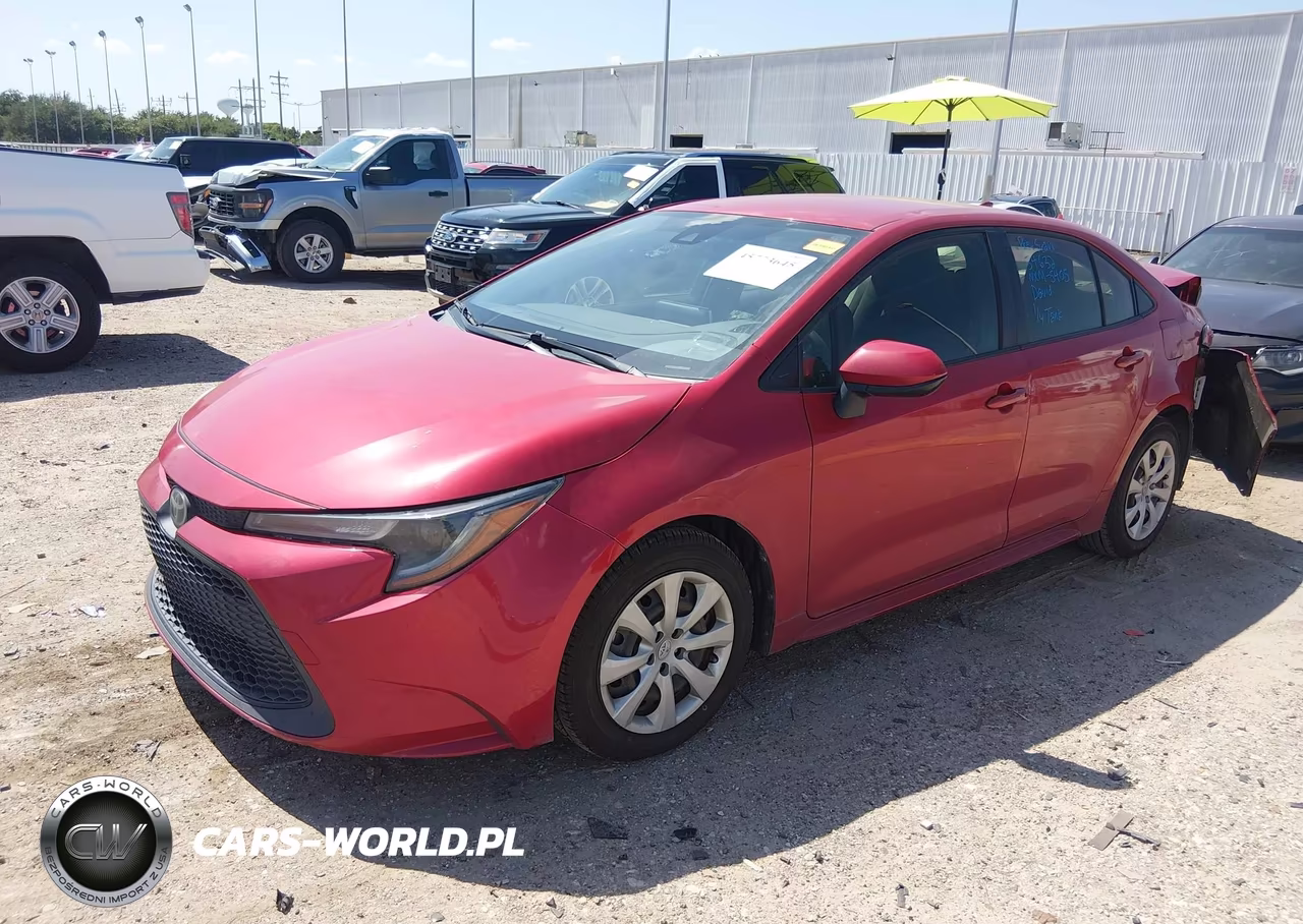 2020 Toyota Corolla Le VIN:JTDEPRAE3LJ102584 - 2