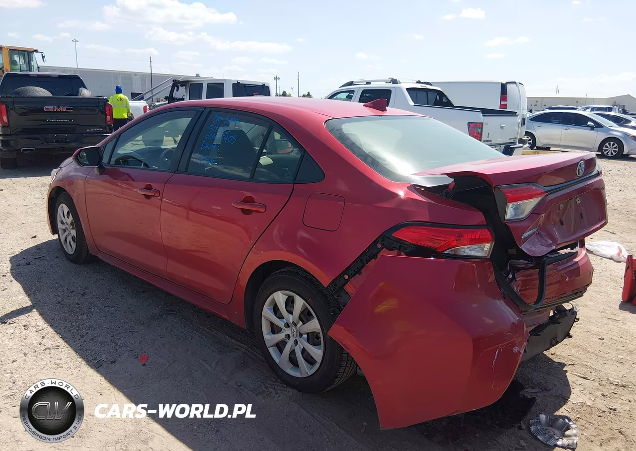 2020 Toyota Corolla Le VIN:JTDEPRAE3LJ102584 - 3