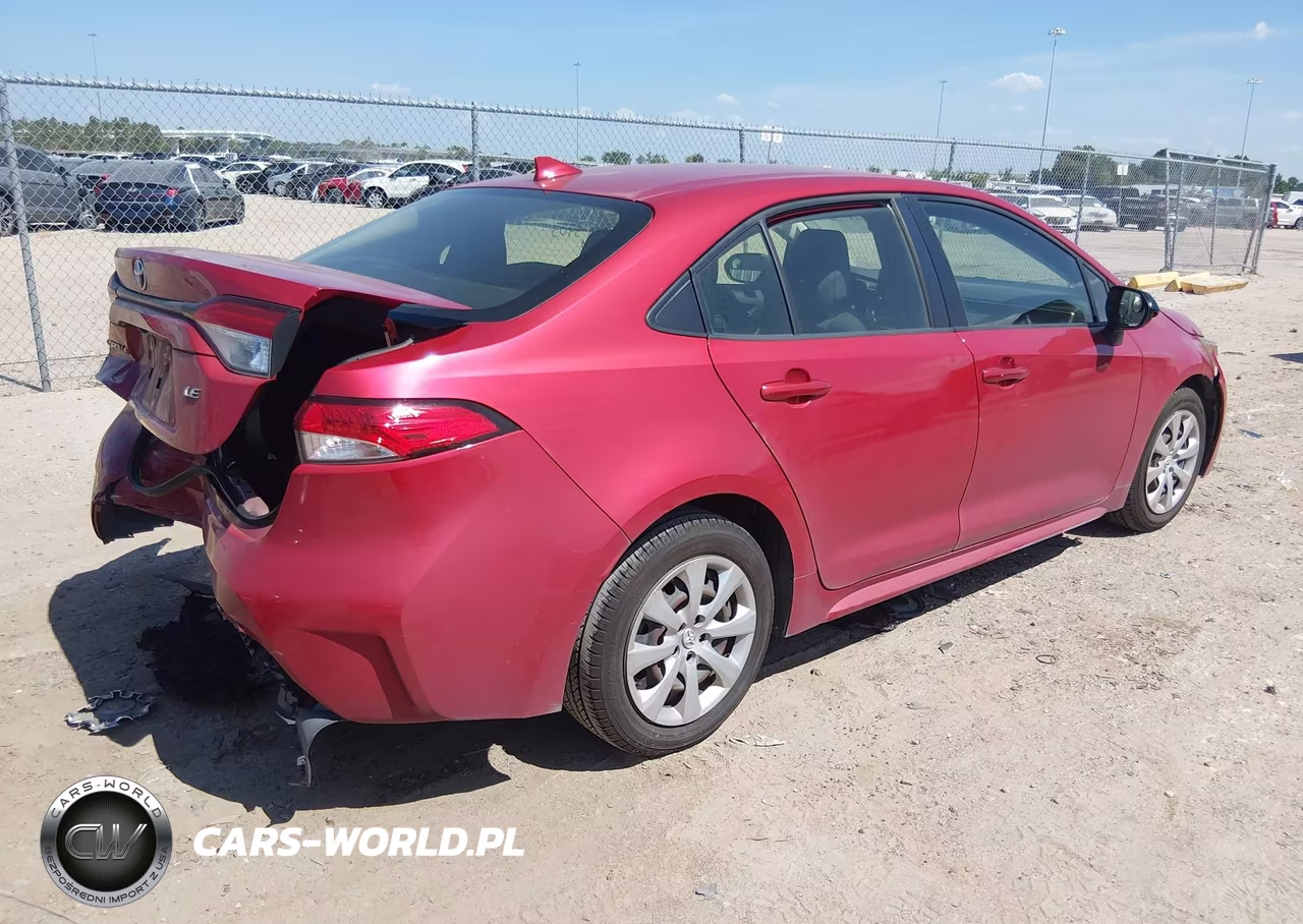 2020 Toyota Corolla Le VIN:JTDEPRAE3LJ102584 - 4