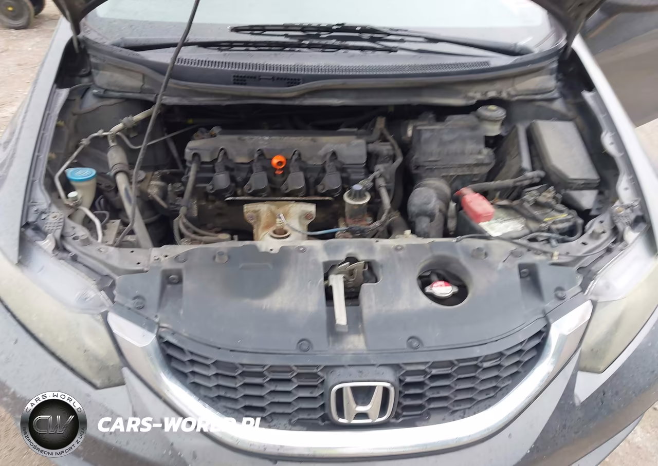 2013 Honda Civic Lx VIN:19XFB2F57DE041015 - 10