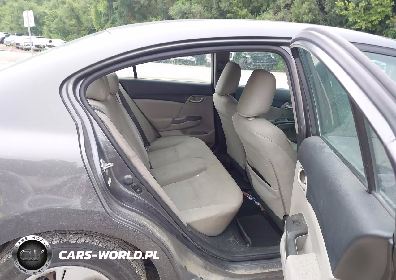 2013 Honda Civic Lx VIN:19XFB2F57DE041015 - 8