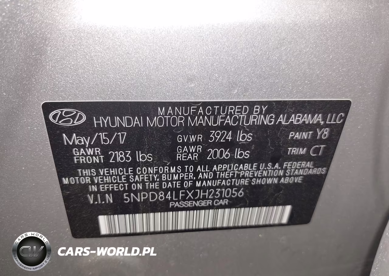 2018 Hyundai Elantra Sel VIN:5NPD84LFXJH231056 - 9
