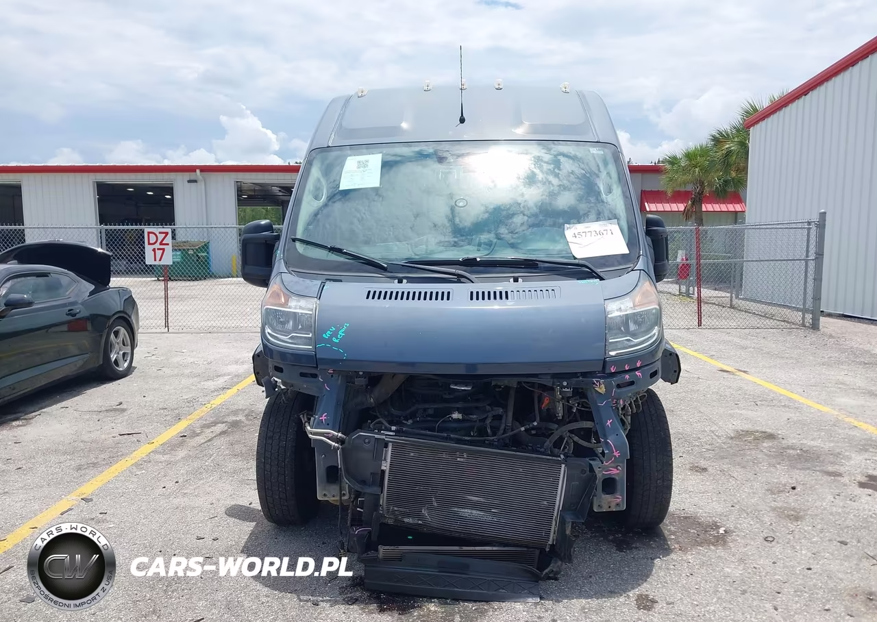 2021 Ram Promaster 3500 Cargo Van High Roof 159 Wb Ext VIN:3C6MRVJG5ME586621 - 13