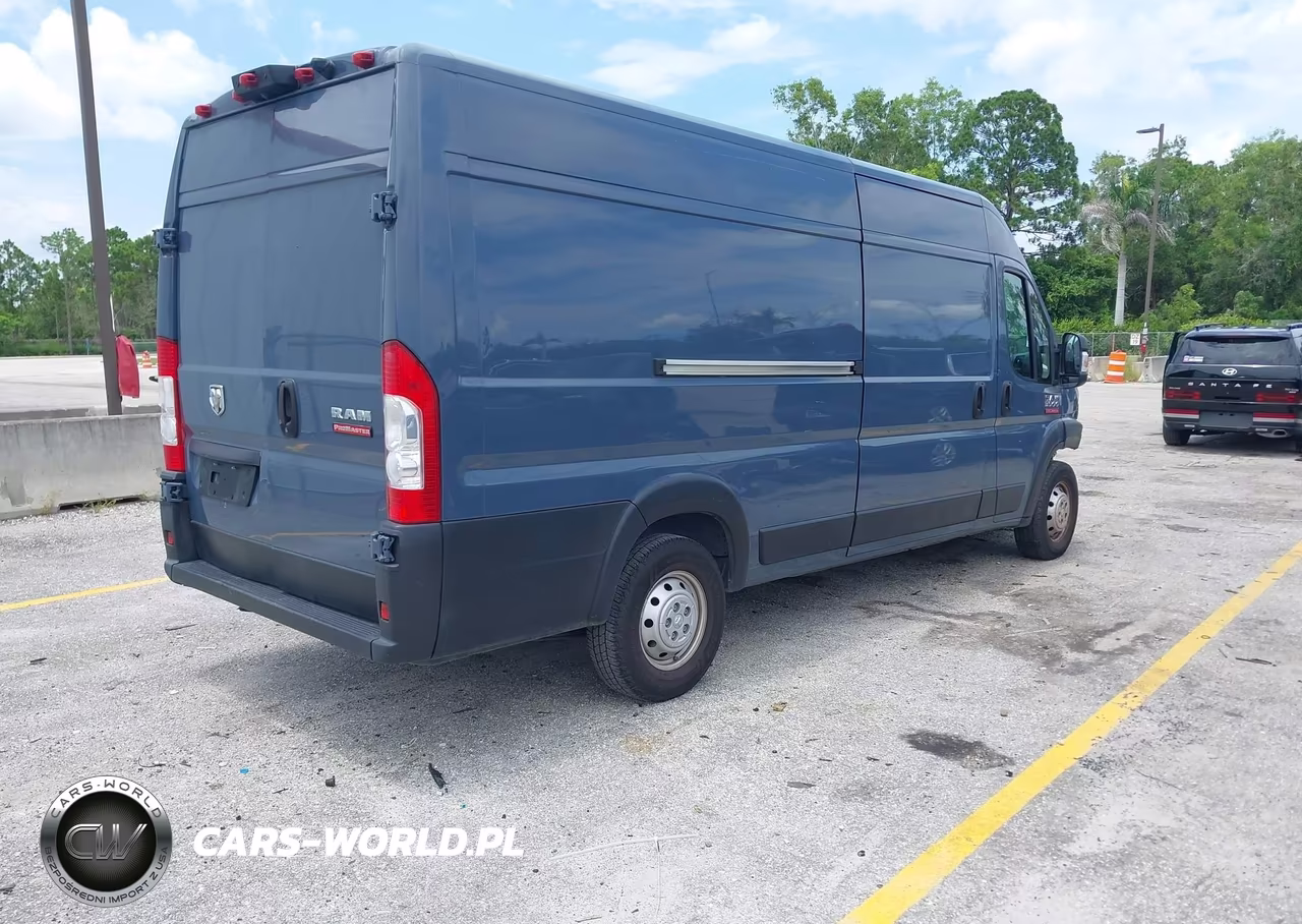 2021 Ram Promaster 3500 Cargo Van High Roof 159 Wb Ext VIN:3C6MRVJG5ME586621 - 4