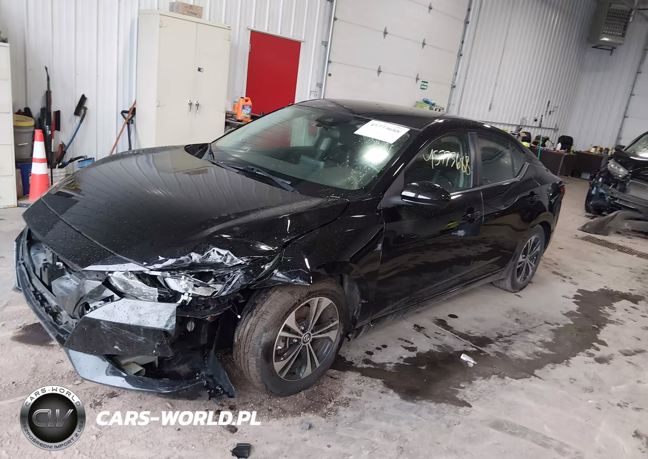 2021 Nissan Sentra Sv Xtronic Cvt VIN:3N1AB8CV4MY256127 - 2