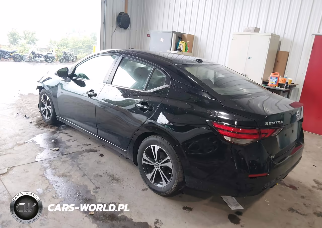 2021 Nissan Sentra Sv Xtronic Cvt VIN:3N1AB8CV4MY256127 - 3