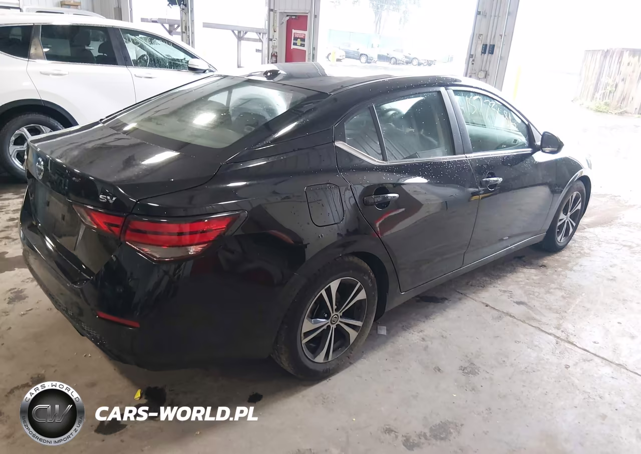 2021 Nissan Sentra Sv Xtronic Cvt VIN:3N1AB8CV4MY256127 - 4