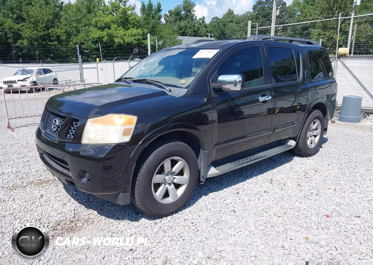 2011 Nissan Armada Sv VIN:5N1BA0ND6BN624811 - 2