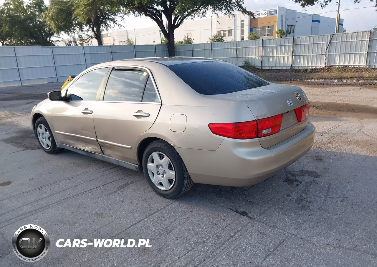 2005 Honda Accord 2.4 Lx VIN:1HGCM564X5A016637 - 3