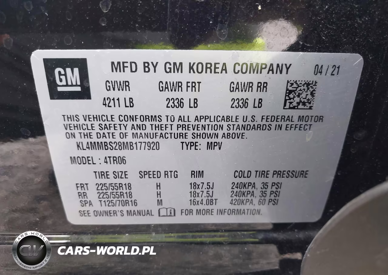 2021 Buick Encore Gx Preferred VIN:KL4MMBS28MB177920 - 9