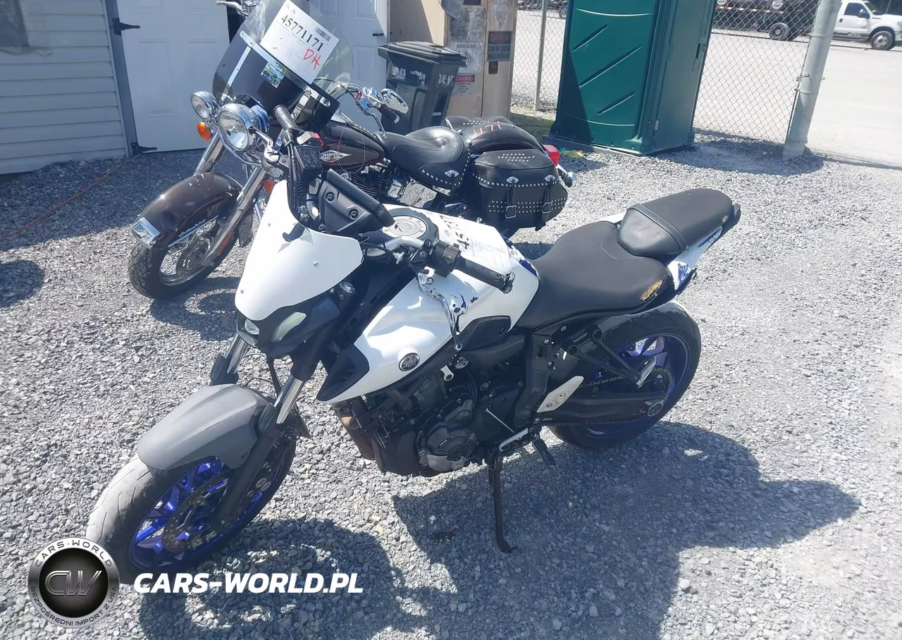2023 Yamaha Mt07 VIN:JYARM32E1PA007125 - 2