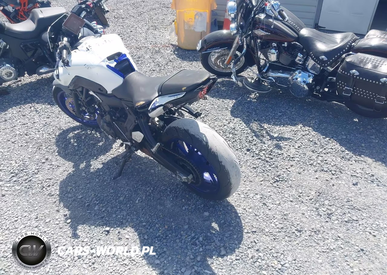 2023 Yamaha Mt07 VIN:JYARM32E1PA007125 - 3