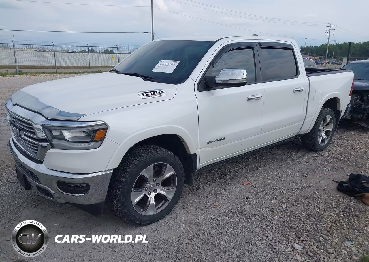 2019 Ram 1500 Laramie VIN:1C6SRFJT9KN615699 - 2