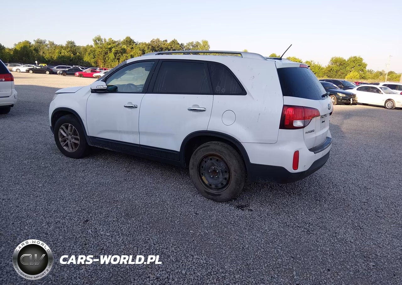 2014 Kia Sorento Lx VIN:5XYKT4A64EG501615 - 3