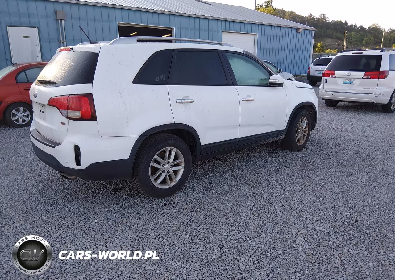 2014 Kia Sorento Lx VIN:5XYKT4A64EG501615 - 4