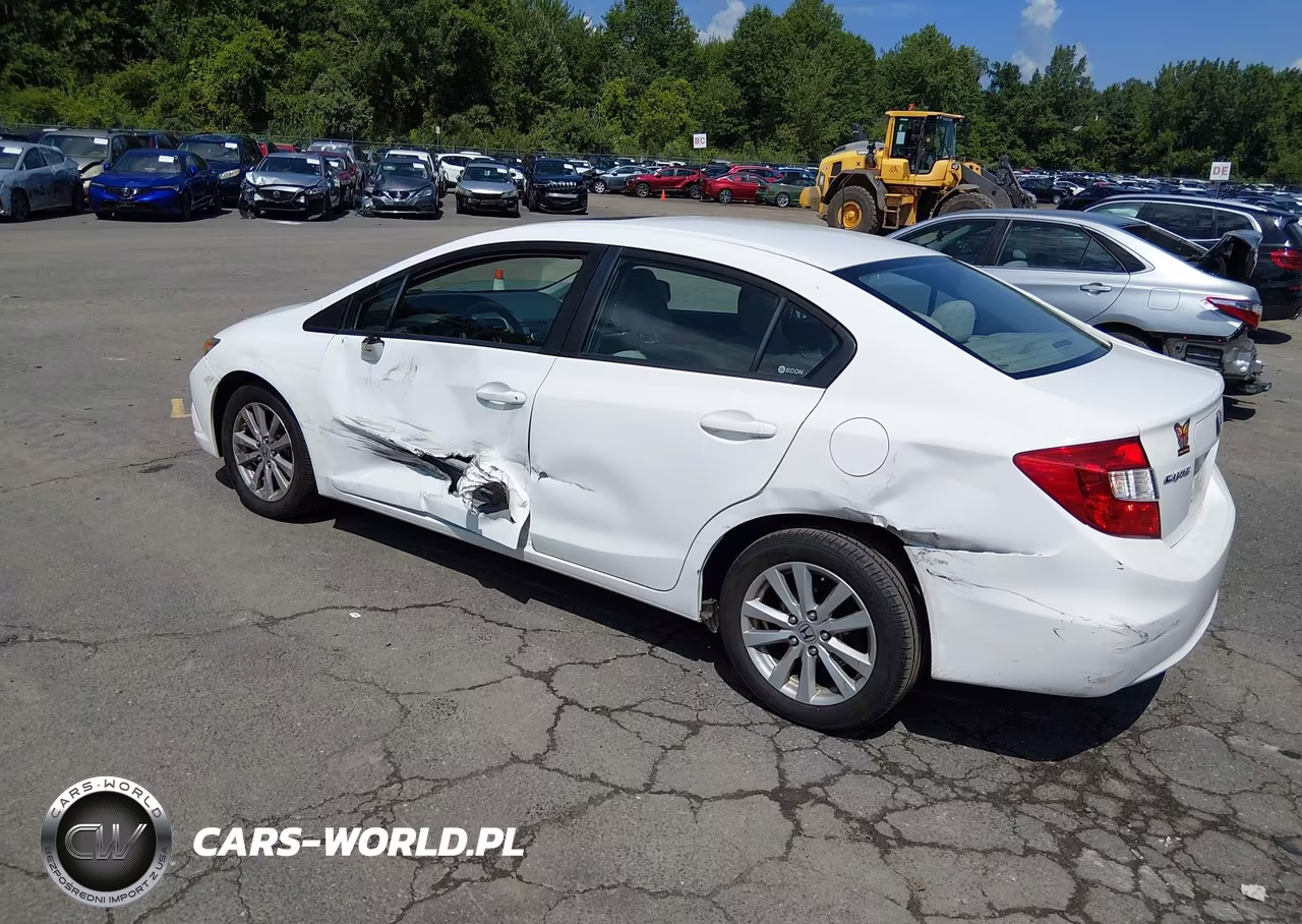 2012 Honda Civic Ex VIN:2HGFB2F82CH327305 - 3