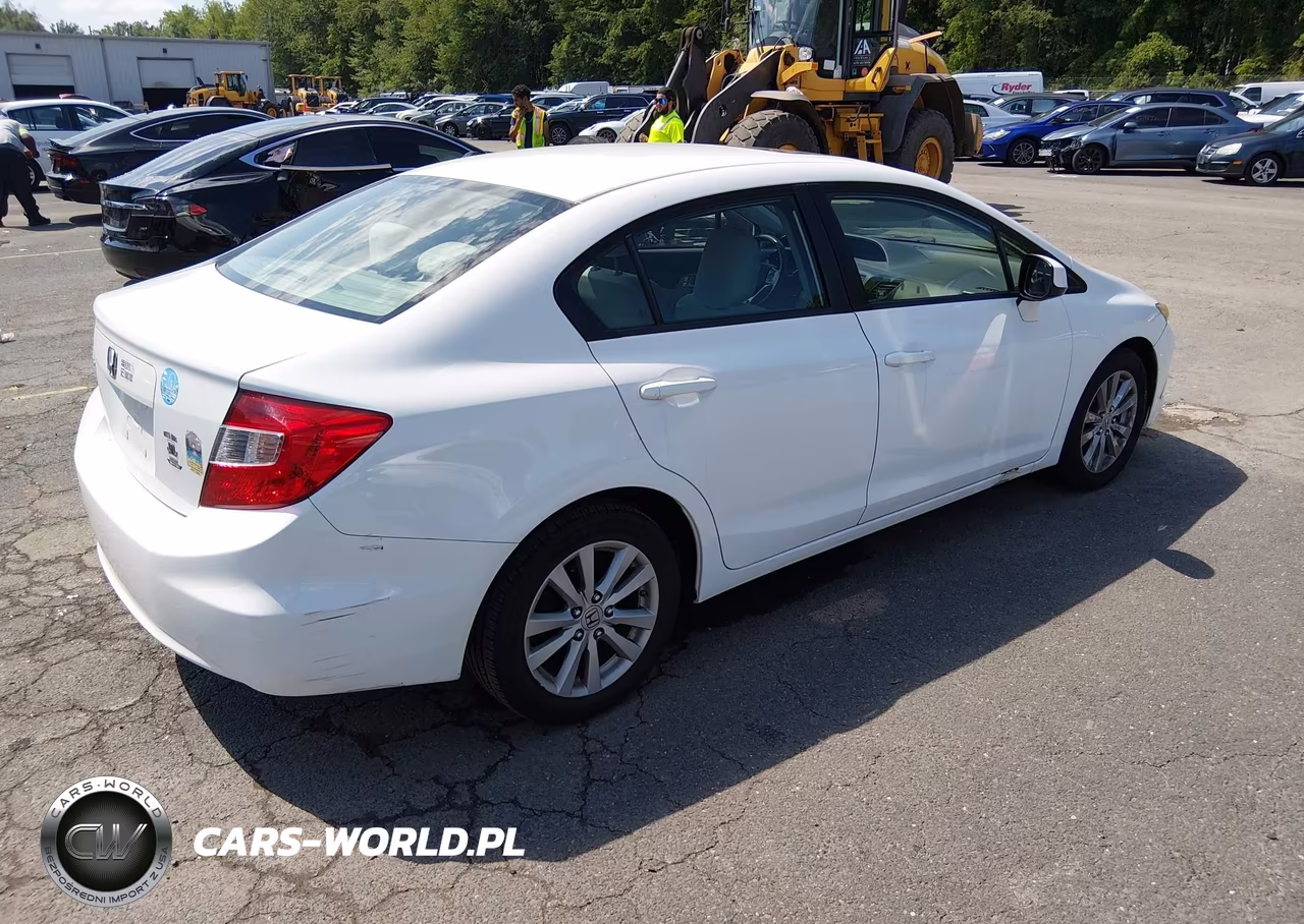 2012 Honda Civic Ex VIN:2HGFB2F82CH327305 - 4