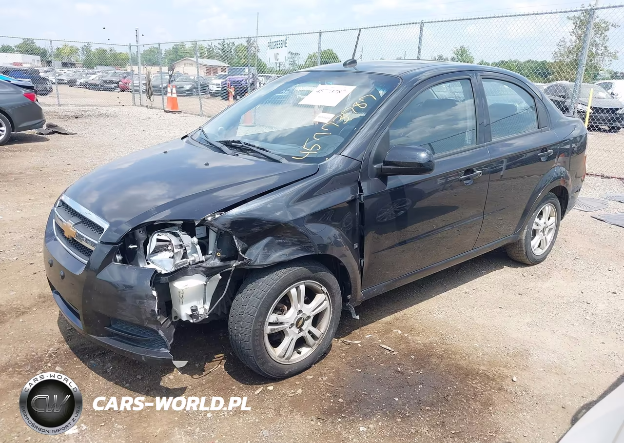 2009 Chevrolet Aveo Lt VIN:KL1TD56E09B682811 - 2