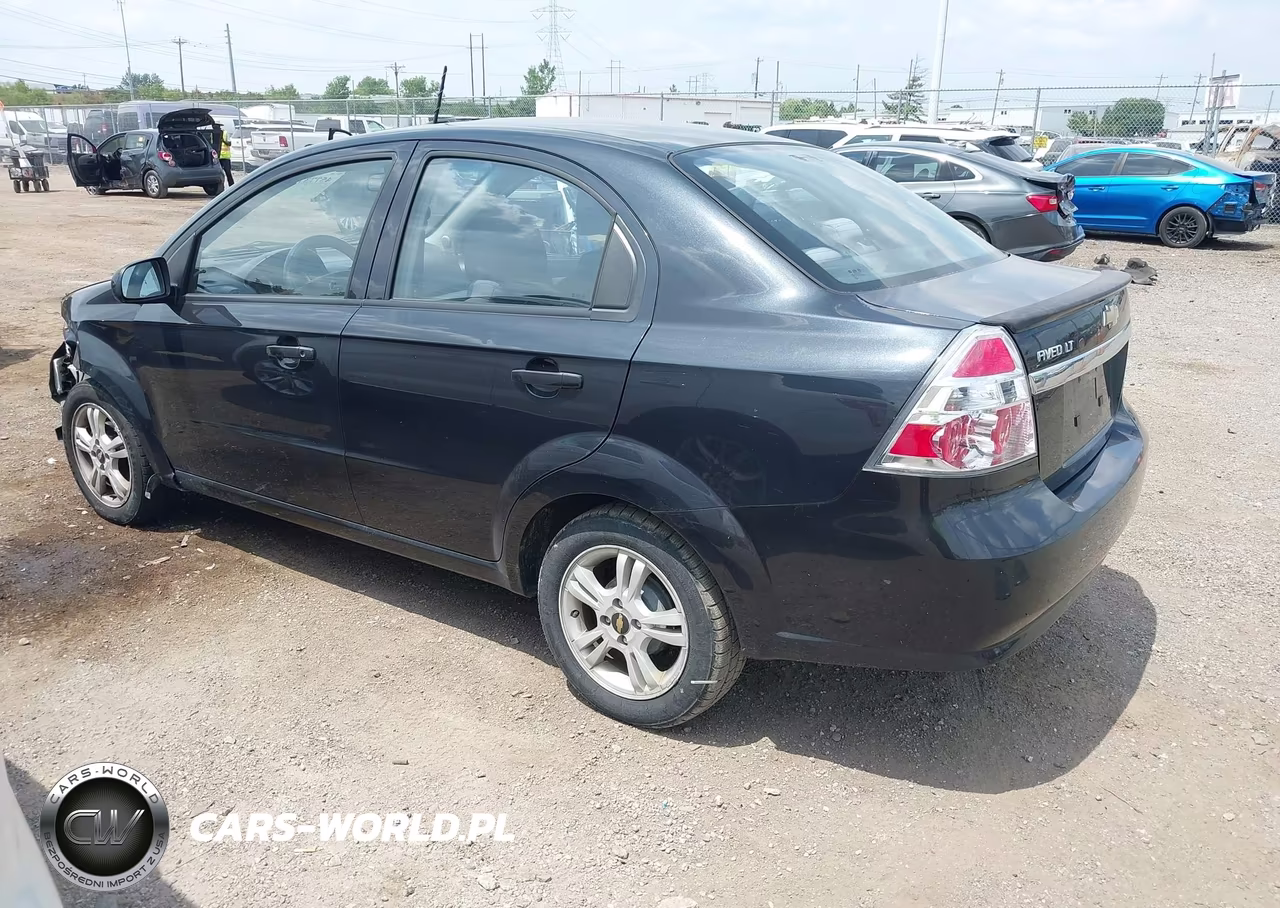 2009 Chevrolet Aveo Lt VIN:KL1TD56E09B682811 - 3