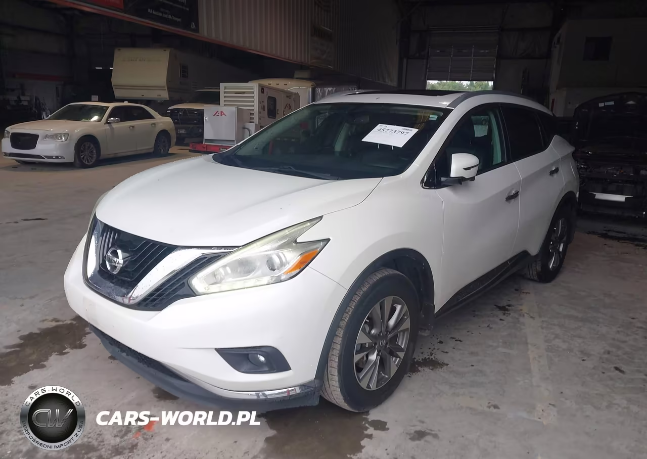 2017 Nissan Murano Sl VIN:5N1AZ2MH1HN146472 - 2