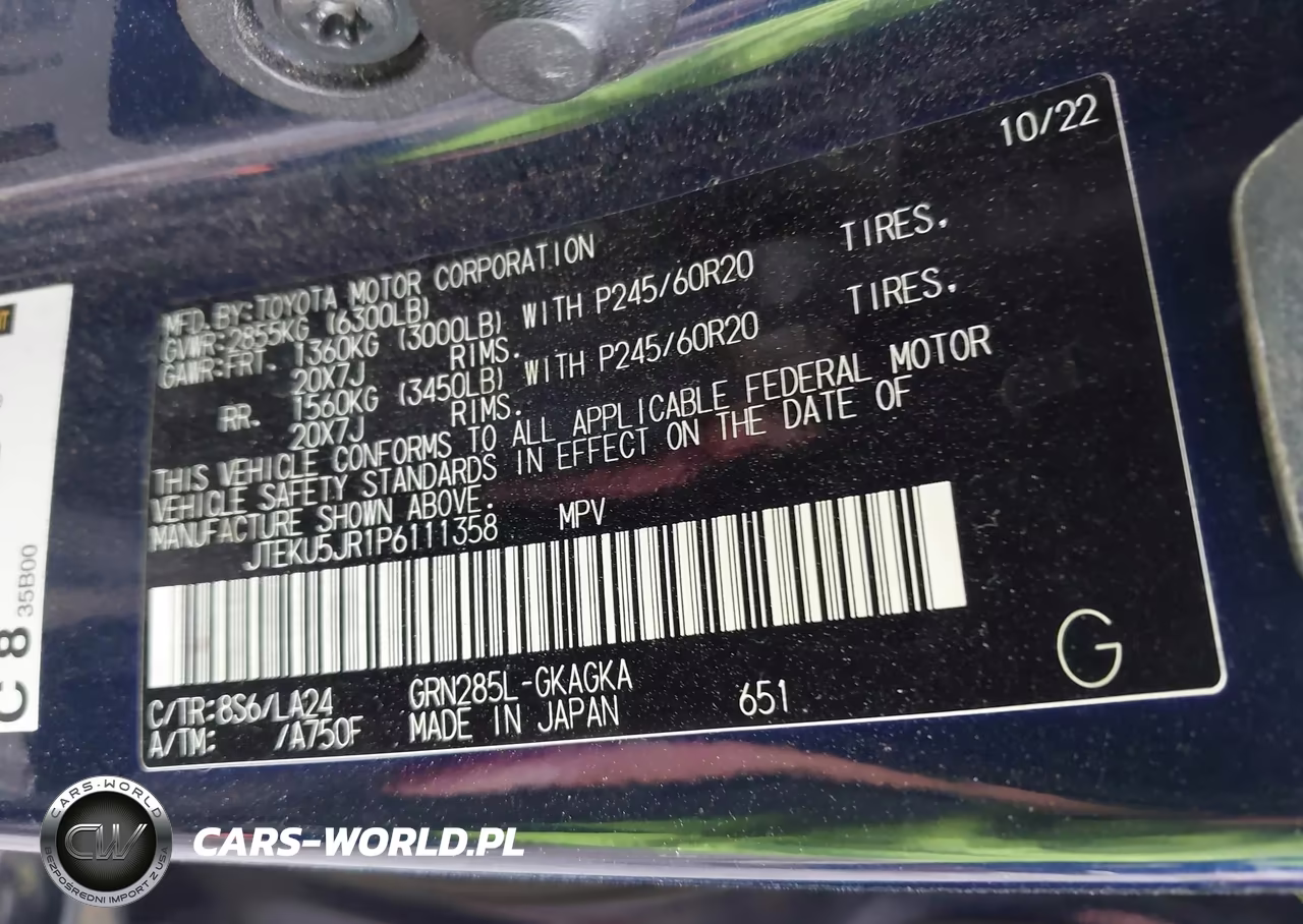 2023 Toyota 4Runner Limited VIN:JTEKU5JR1P6111358 - 9