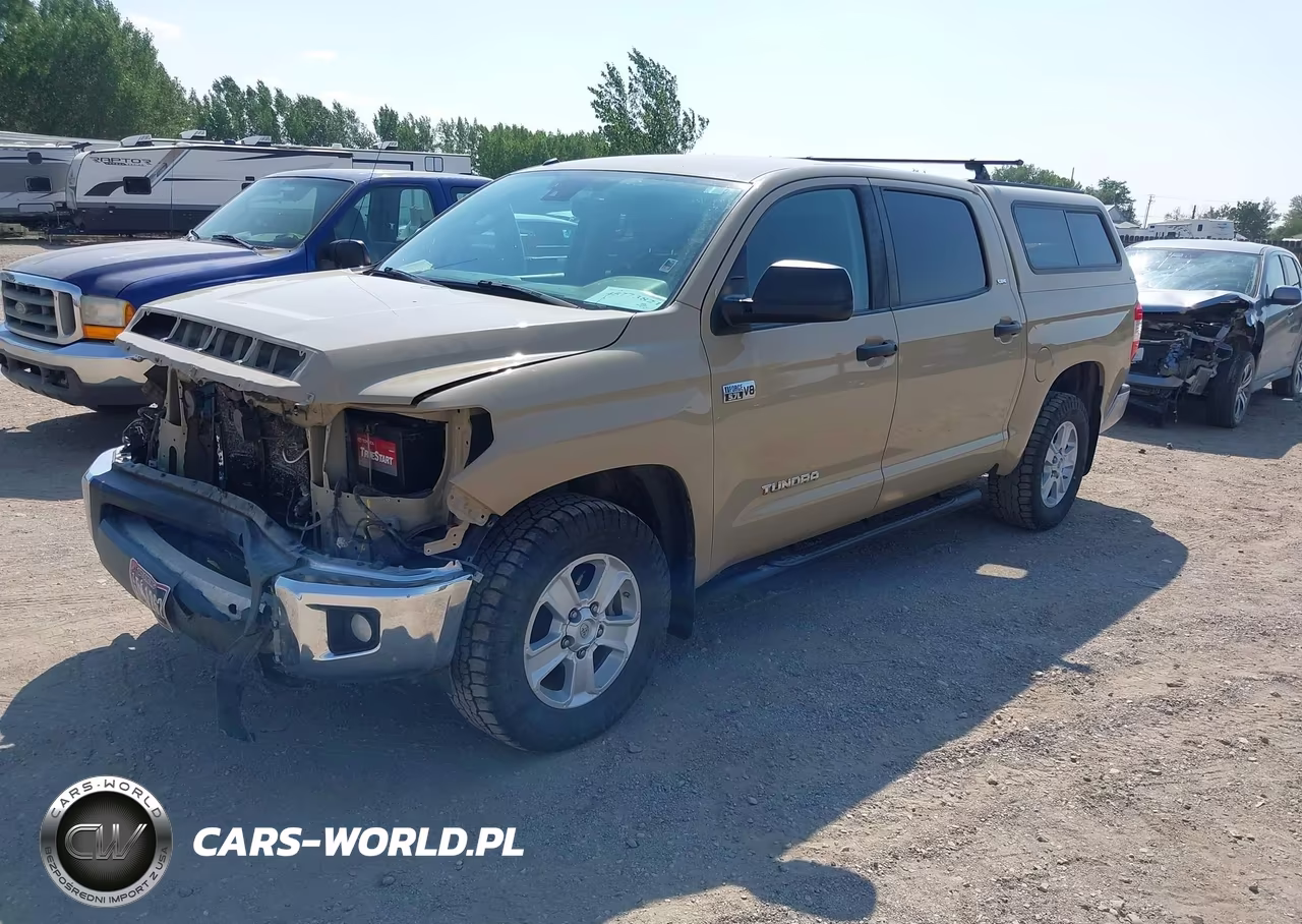 2019 Toyota Tundra Sr5 5.7L V8 VIN:5TFDY5F13KX822695 - 2
