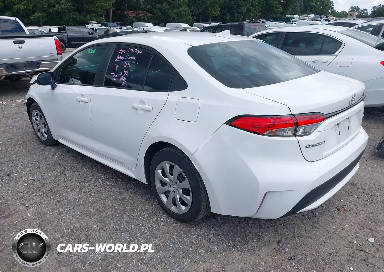 2021 Toyota Corolla Le VIN:5YFEPMAEXMP262820 - 3
