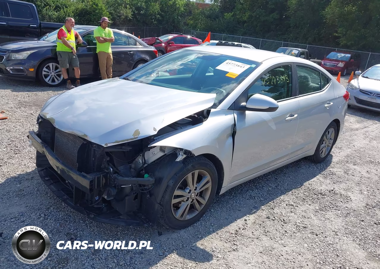 2017 Hyundai Elantra Se VIN:5NPD84LF8HH032386 - 2