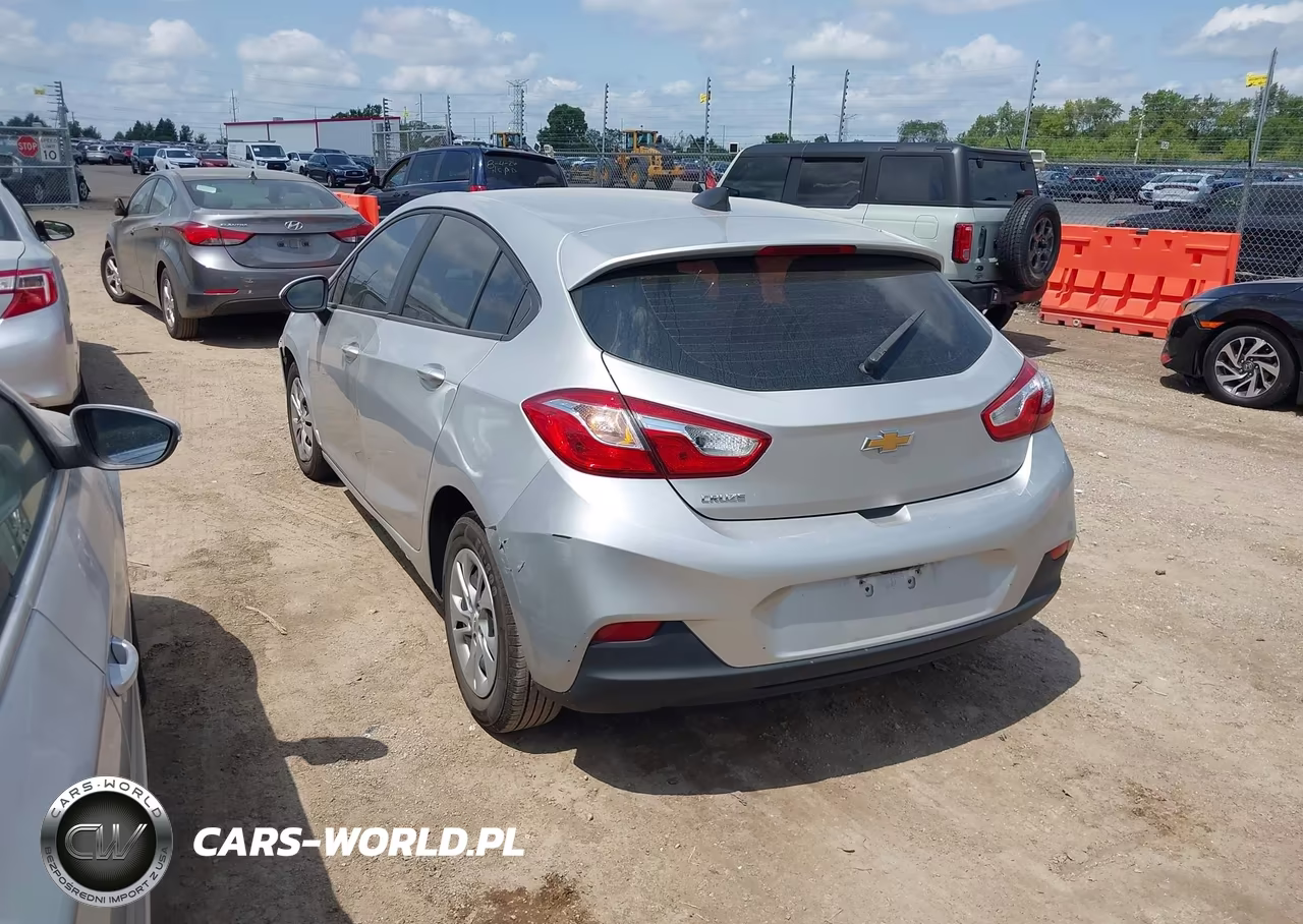 2019 Chevrolet Cruze Ls VIN:3G1BC6SM0KS535112 - 3