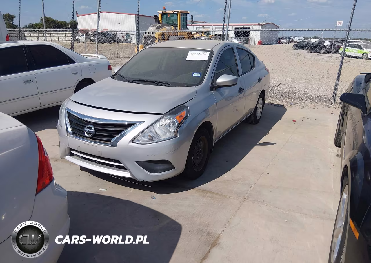 2017 Nissan Versa 1.6 S+ VIN:3N1CN7AP9HL852707 - 2