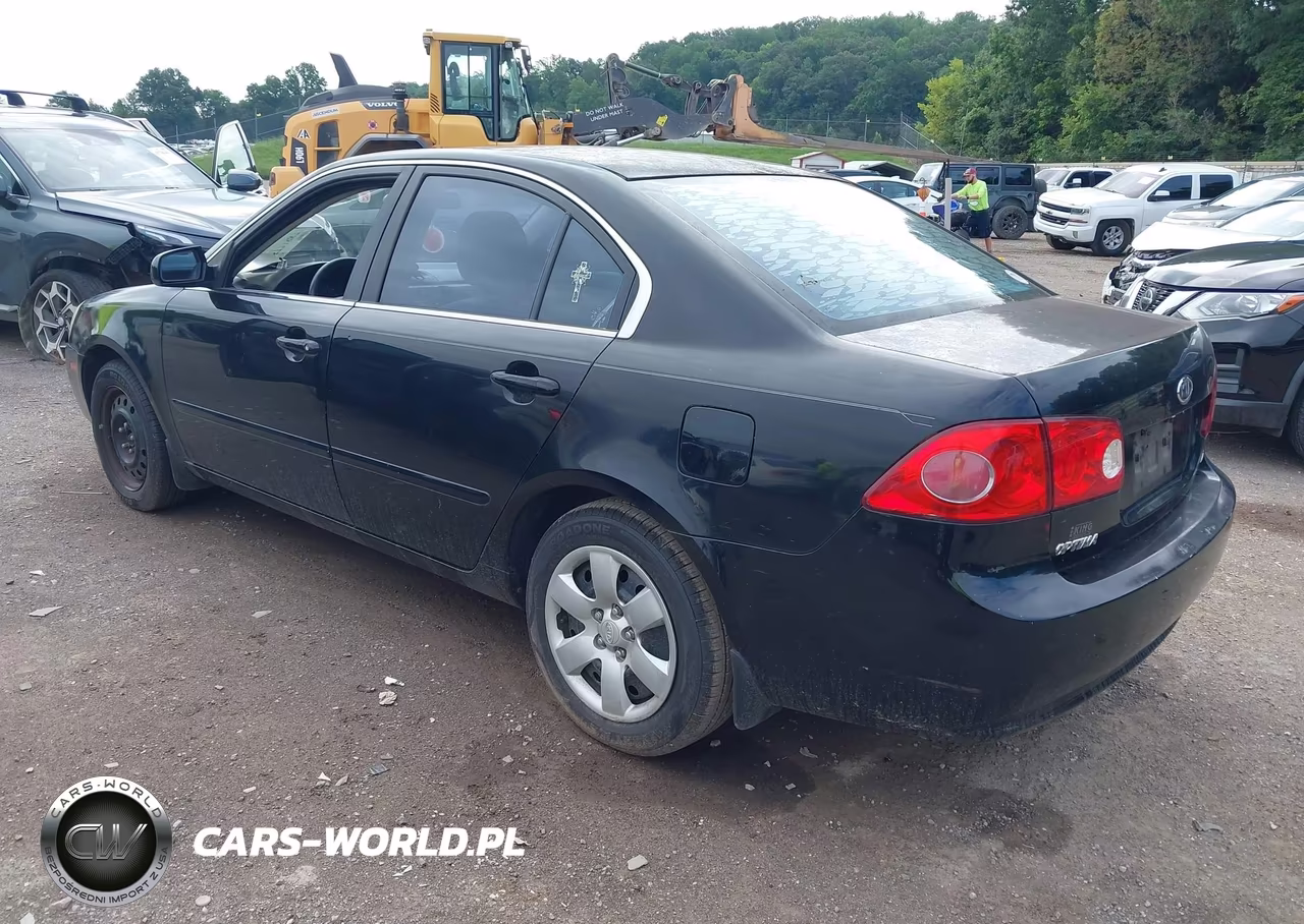 2008 Kia Optima Lx VIN:KNAGE123185275028 - 3