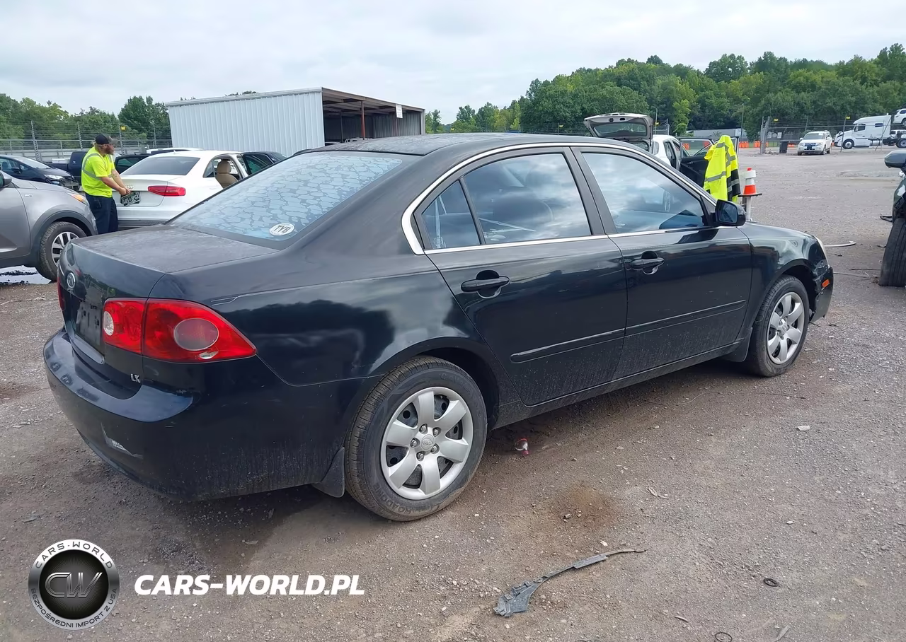 2008 Kia Optima Lx VIN:KNAGE123185275028 - 4