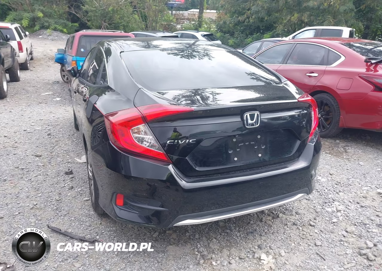 2019 Honda Civic Lx VIN:2HGFC2F64KH580152 - 3