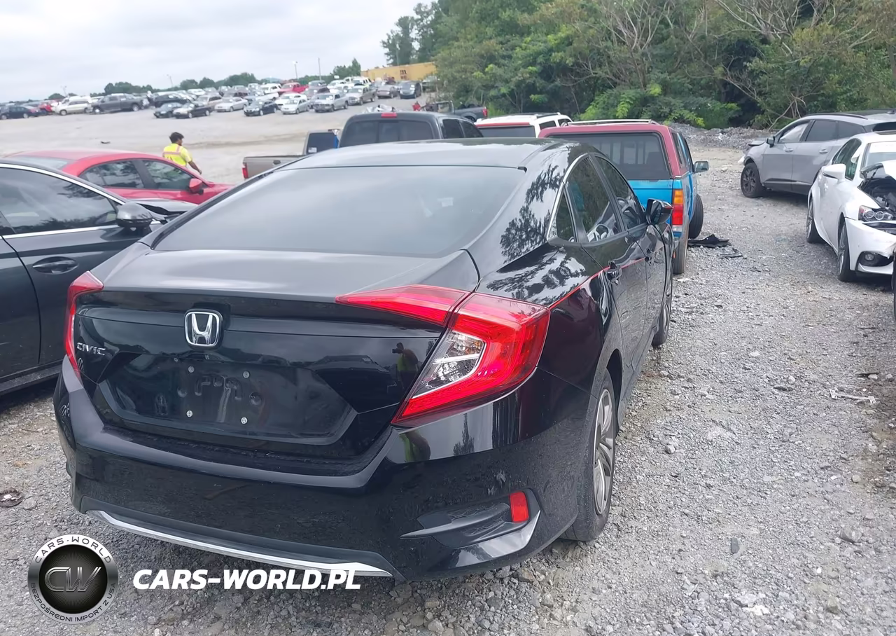 2019 Honda Civic Lx VIN:2HGFC2F64KH580152 - 4