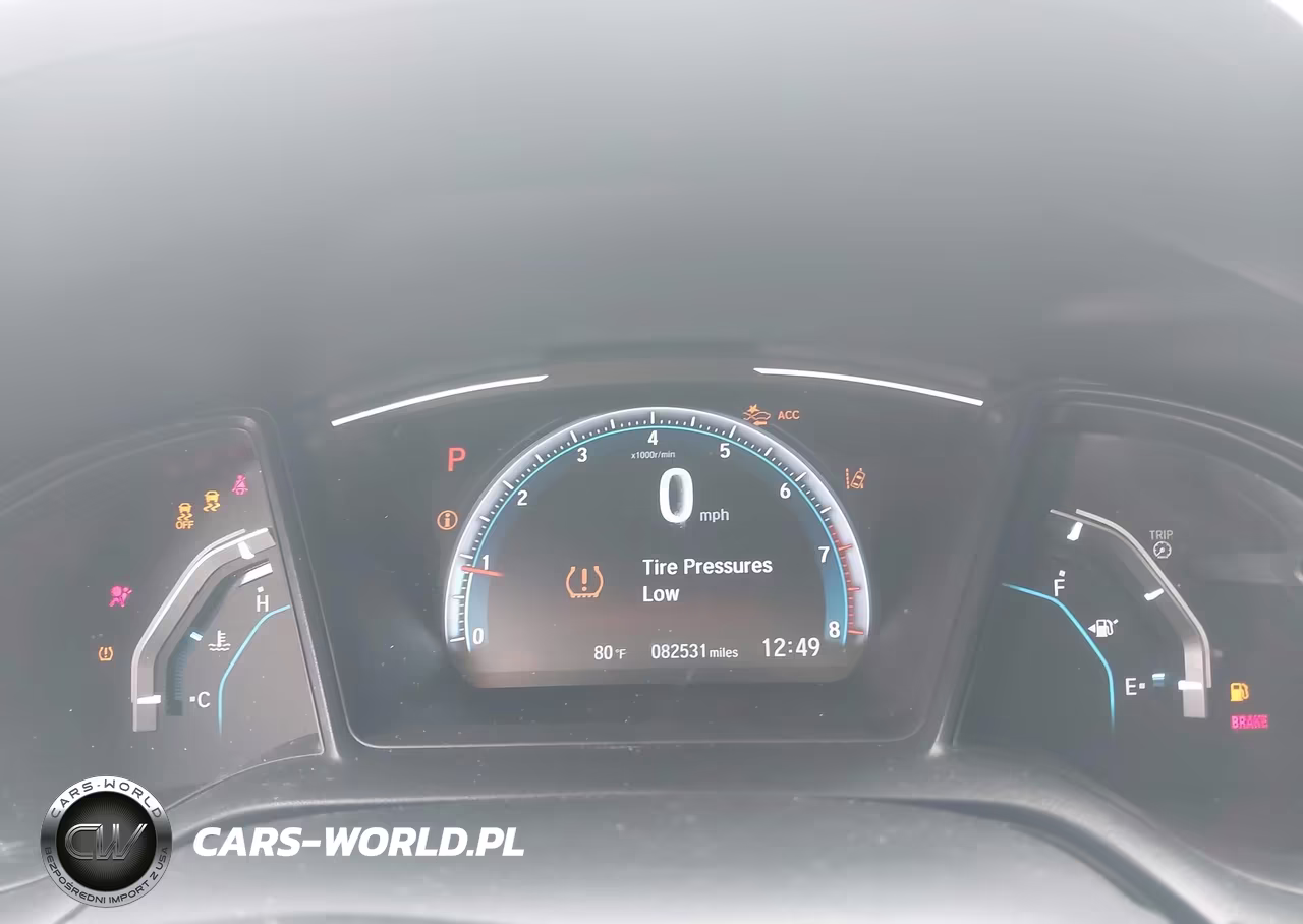 2019 Honda Civic Lx VIN:2HGFC2F64KH580152 - 7
