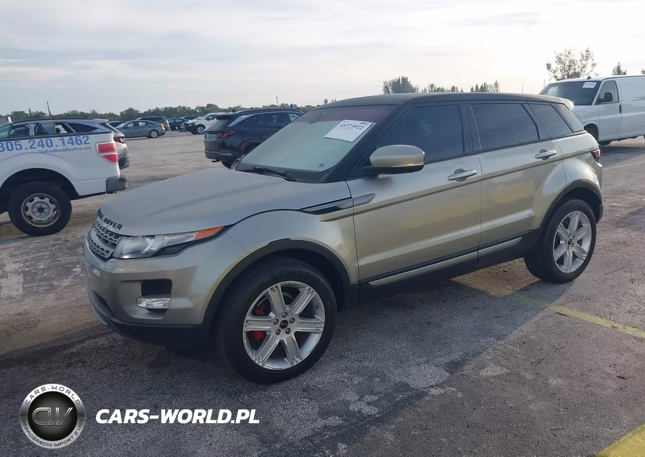 2012 Land Rover Range Rover Evoque Pure Plus VIN:SALVR2BG7CH618352 - 2