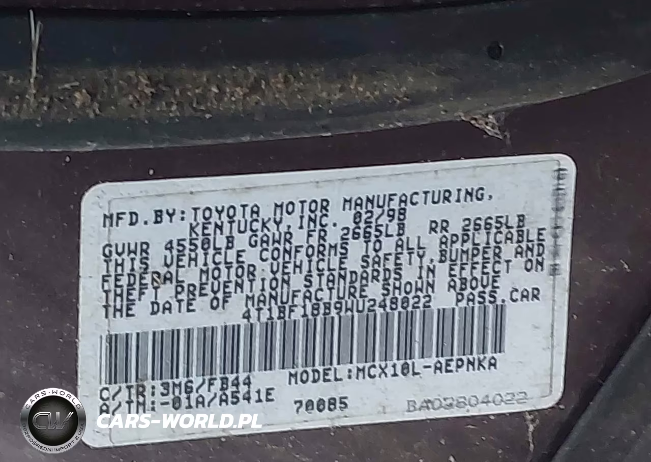 1998 Toyota Avalon Xl VIN:4T1BF18B9WU248022 - 9