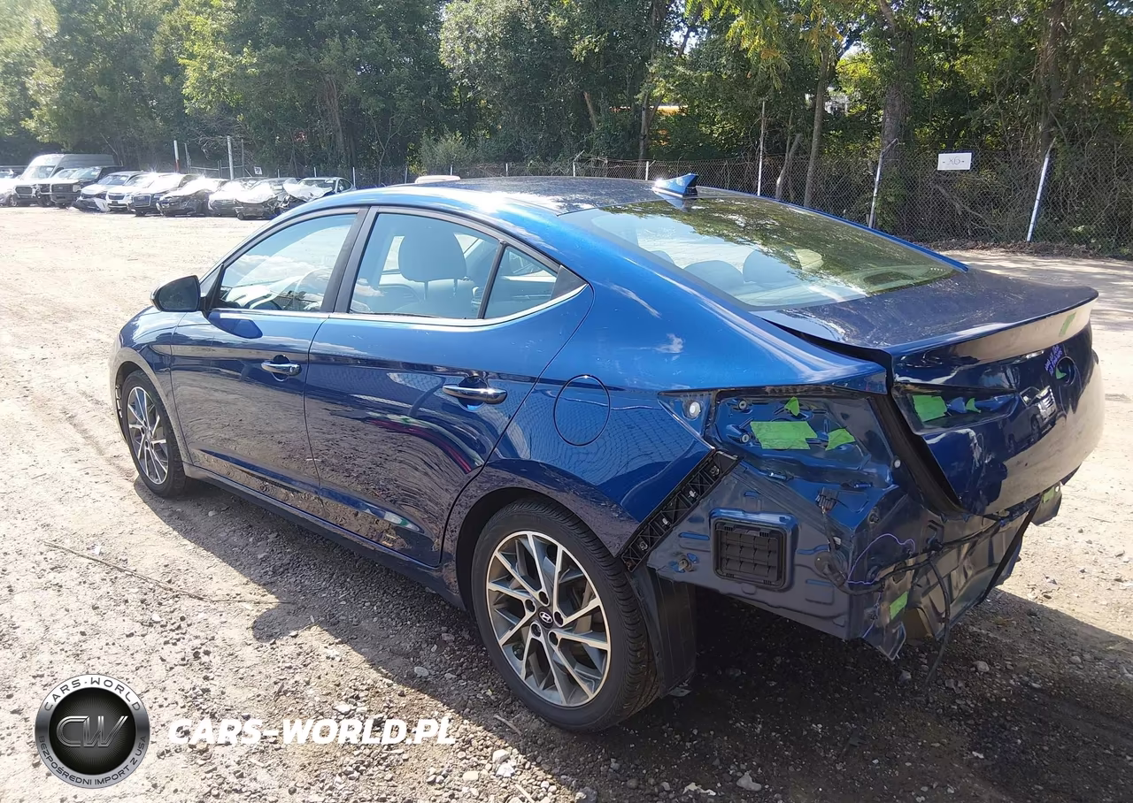 2020 Hyundai Elantra Limited VIN:5NPD84LFXLH612666 - 3