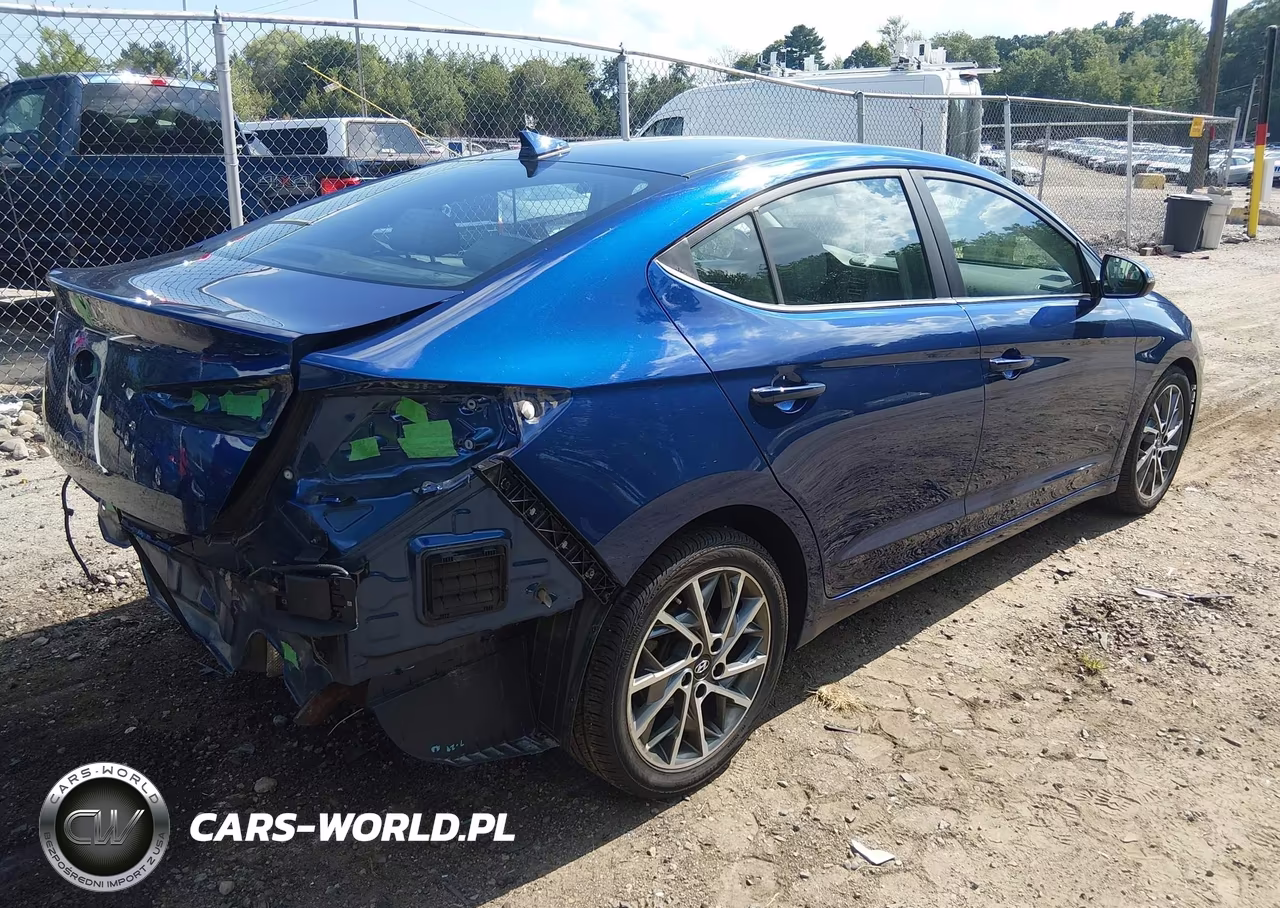 2020 Hyundai Elantra Limited VIN:5NPD84LFXLH612666 - 4