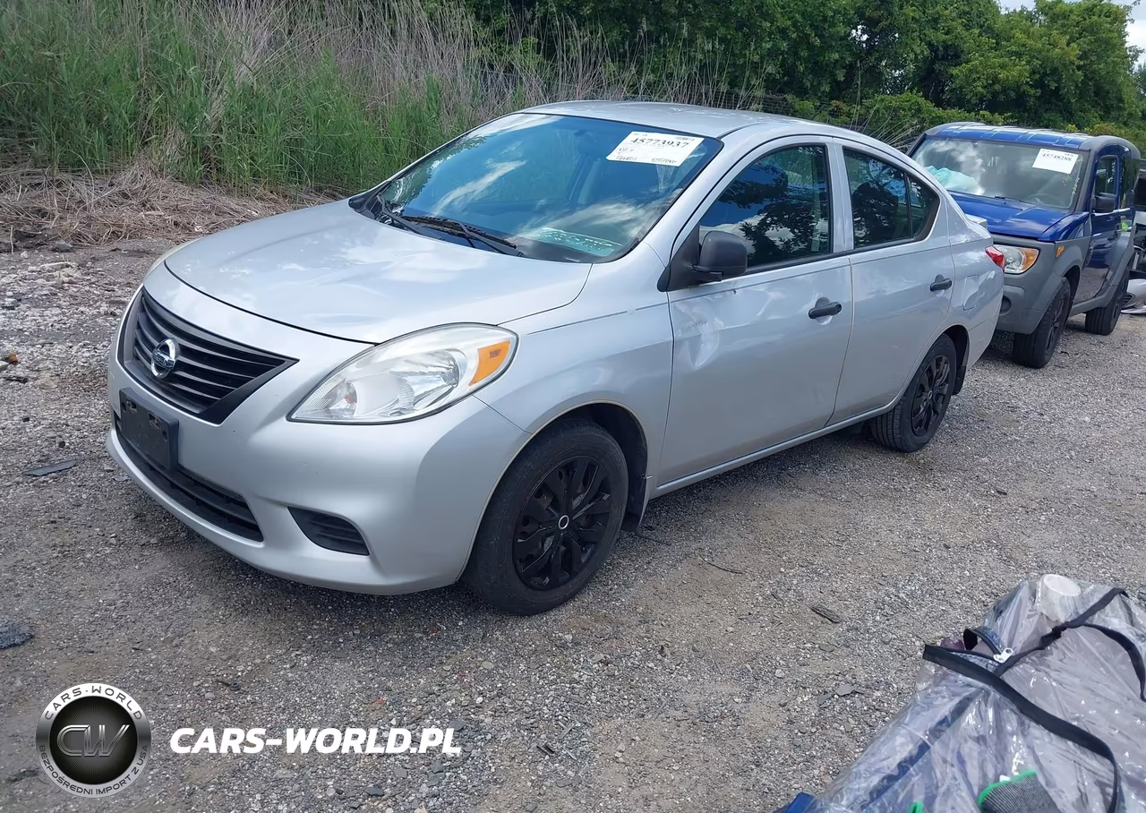 2013 Nissan Versa 1.6 S+ VIN:3N1CN7APXDL881210 - 2