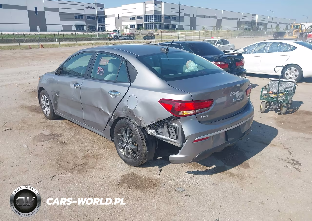 2023 Kia Rio S VIN:3KPA24AD4PE603204 - 3
