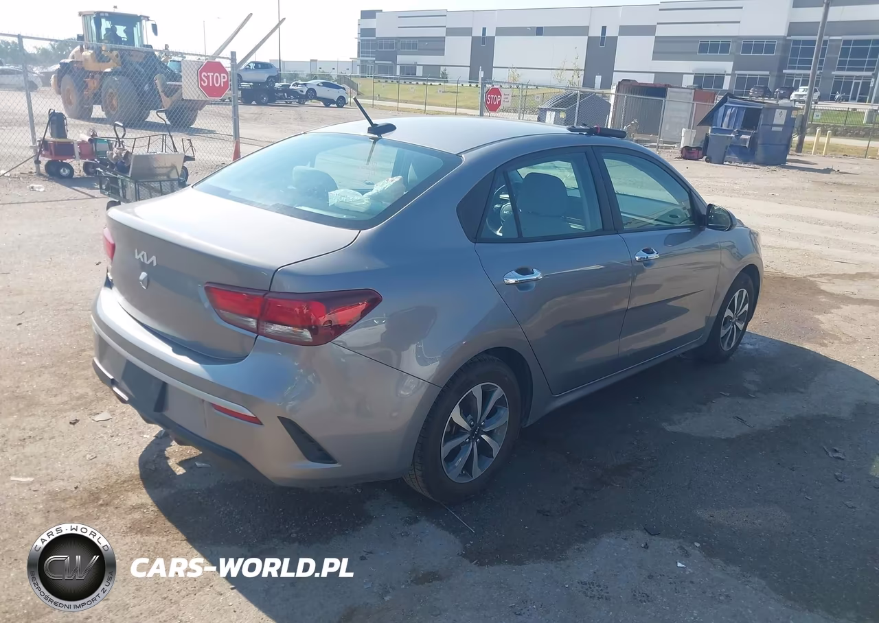 2023 Kia Rio S VIN:3KPA24AD4PE603204 - 4