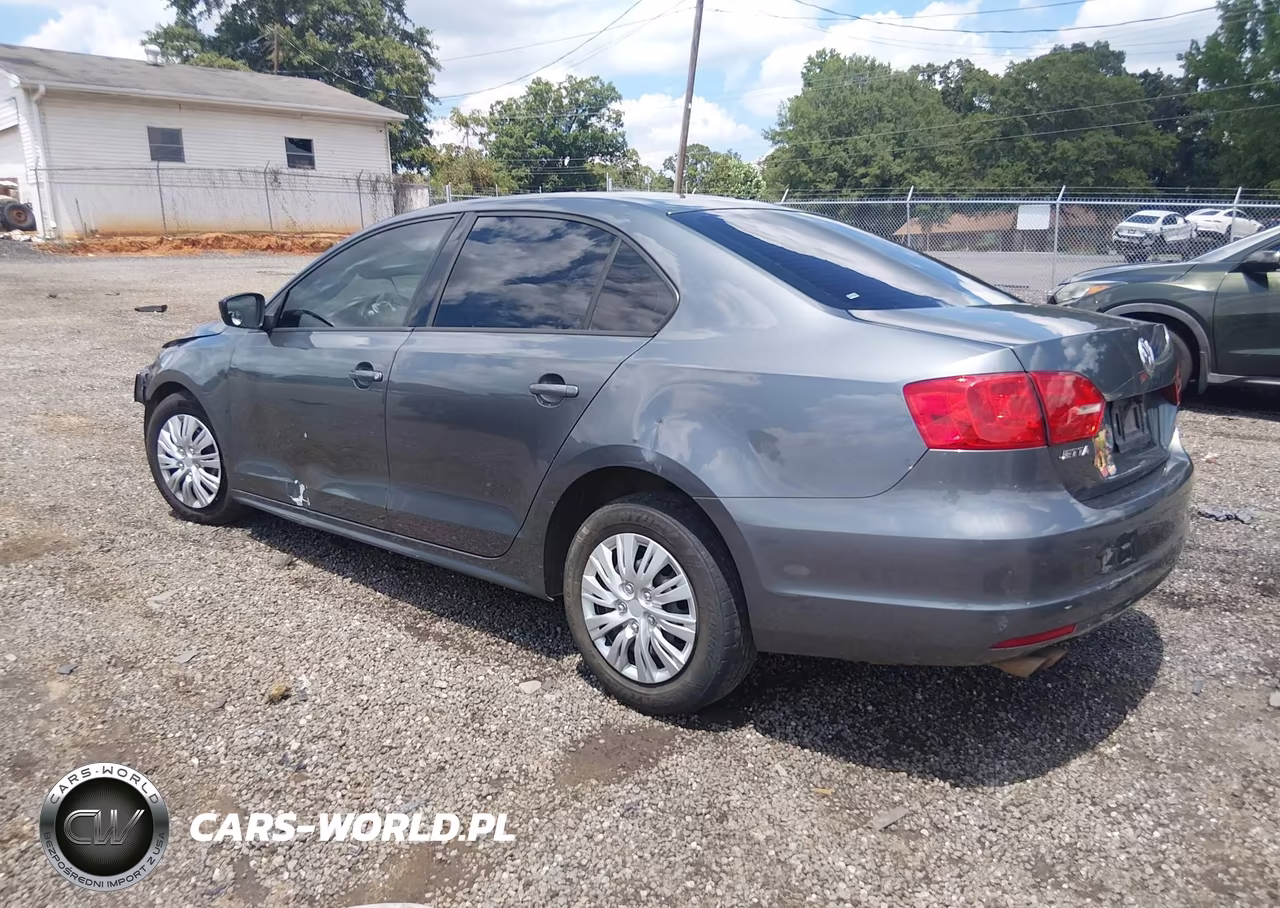 2014 Volkswagen Jetta 2.0L S VIN:3VW2K7AJ1EM320870 - 3