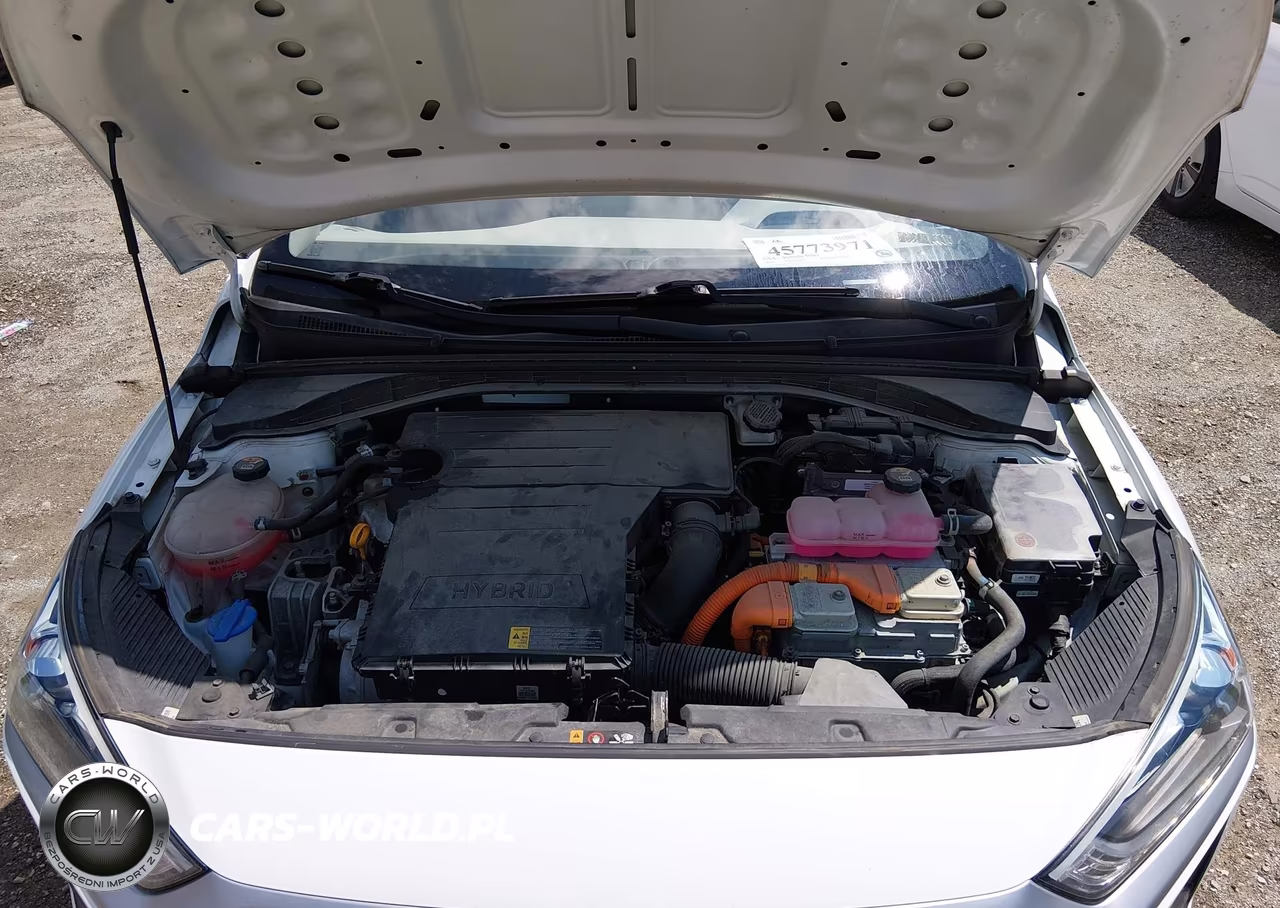 2020 Hyundai Ioniq Hybrid Blue VIN:KMHC65LC0LU233058 - 10