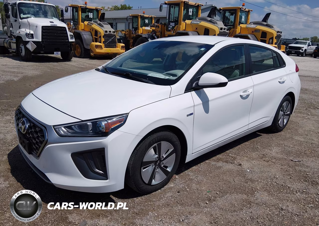 2020 Hyundai Ioniq Hybrid Blue VIN:KMHC65LC0LU233058 - 2