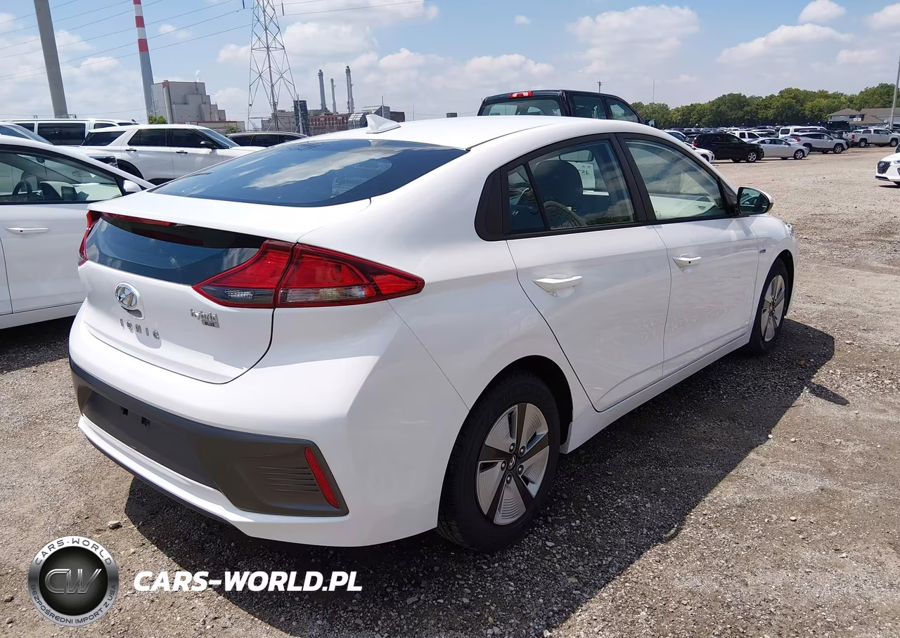 2020 Hyundai Ioniq Hybrid Blue VIN:KMHC65LC0LU233058 - 4
