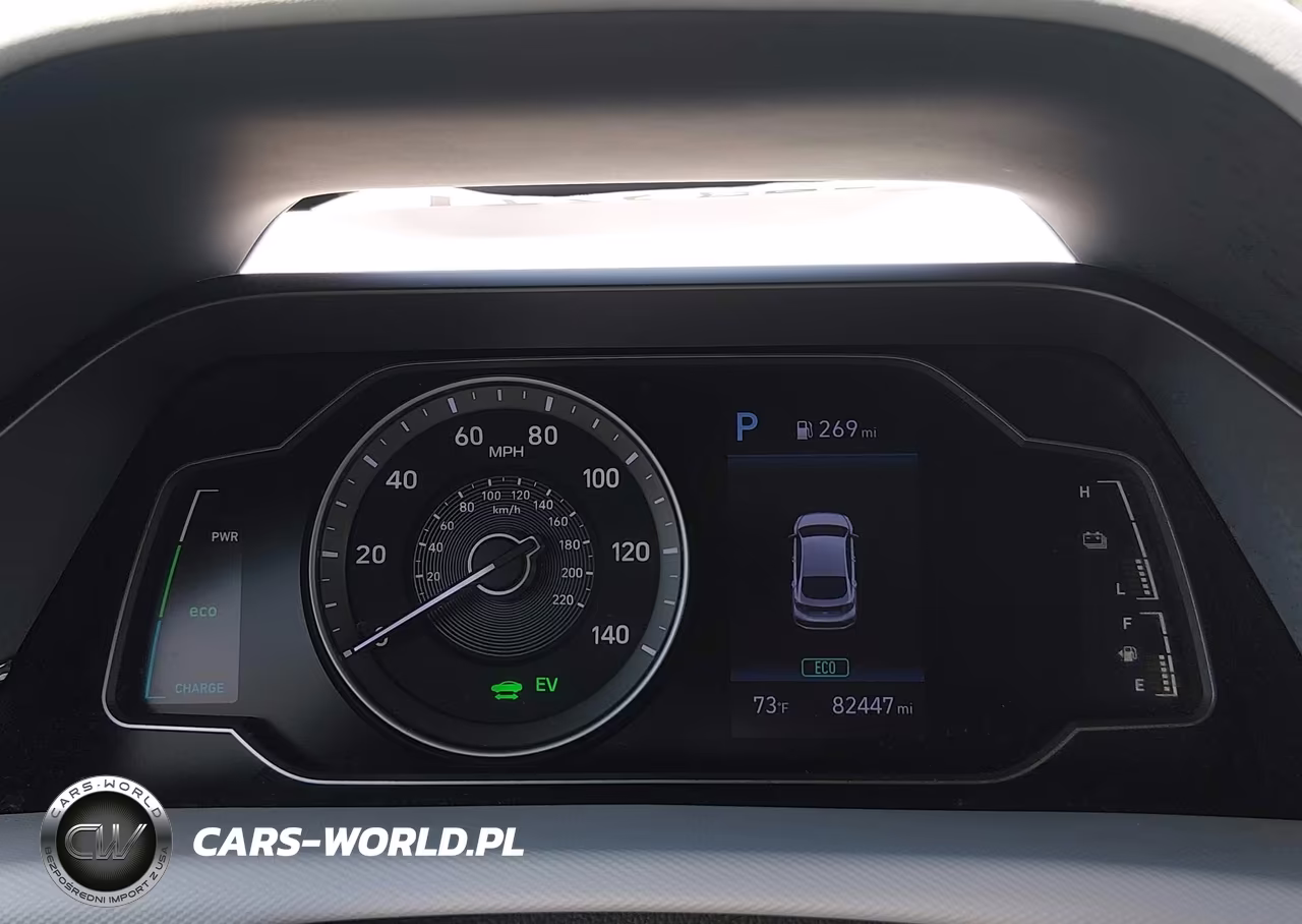 2020 Hyundai Ioniq Hybrid Blue VIN:KMHC65LC0LU233058 - 7