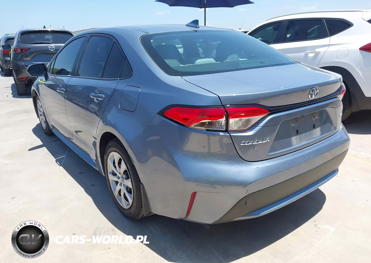2022 Toyota Corolla Le VIN:5YFEPMAE1NP361575 - 3