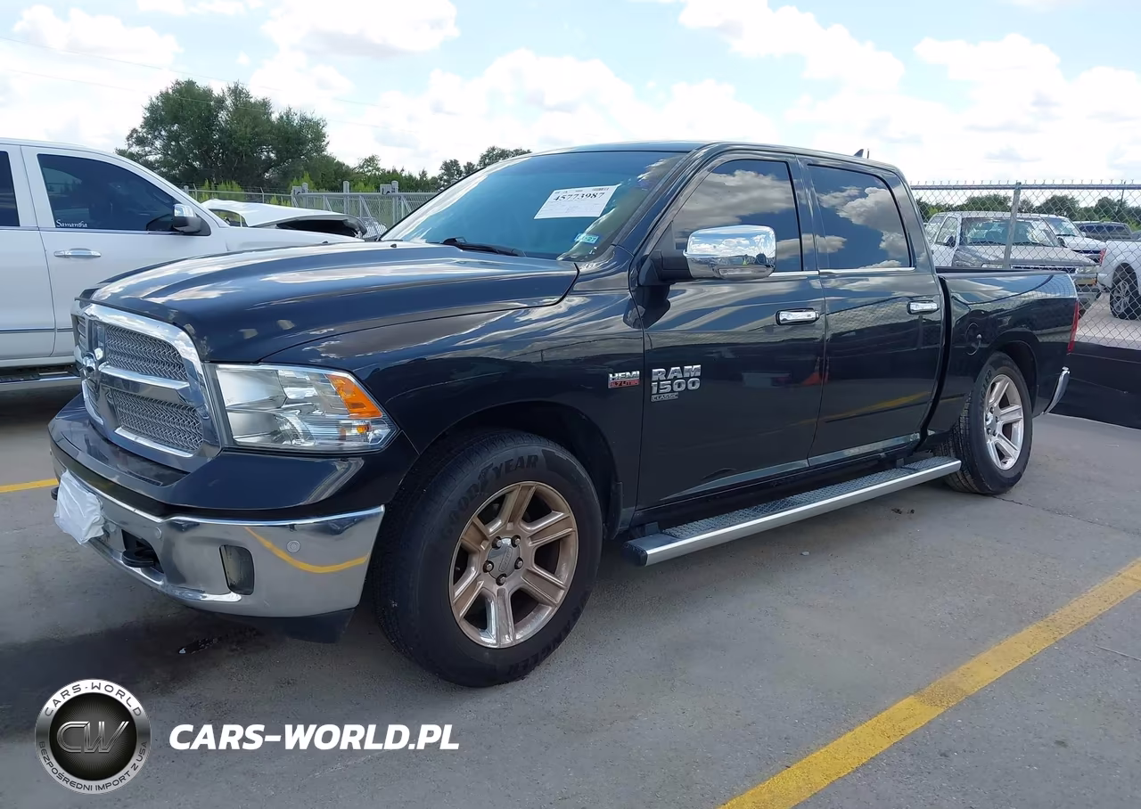 2017 Ram 1500 Lone Star Silver 4X2 5'7 Box VIN:1C6RR6LT5HS791297 - 2
